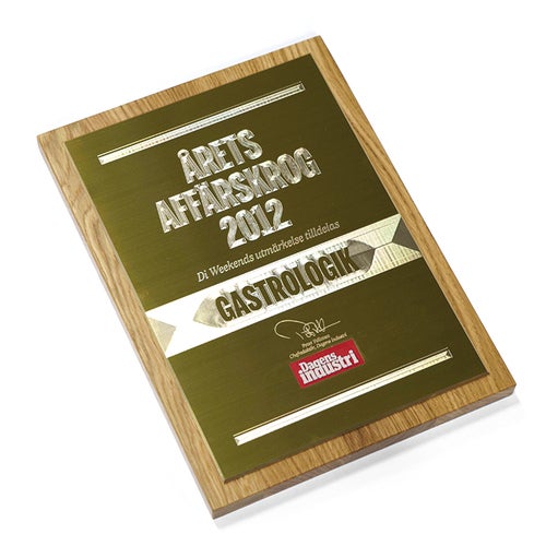 Graverade mässingsskyltar – Exempel