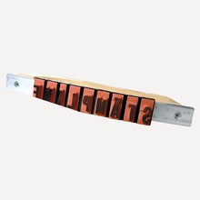 Hållare 1 rad - 20 mm typer - 150 mm