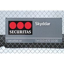 Aluminiumskylt 1000x1000 mm – Konvex, Slät, 1–3 färger