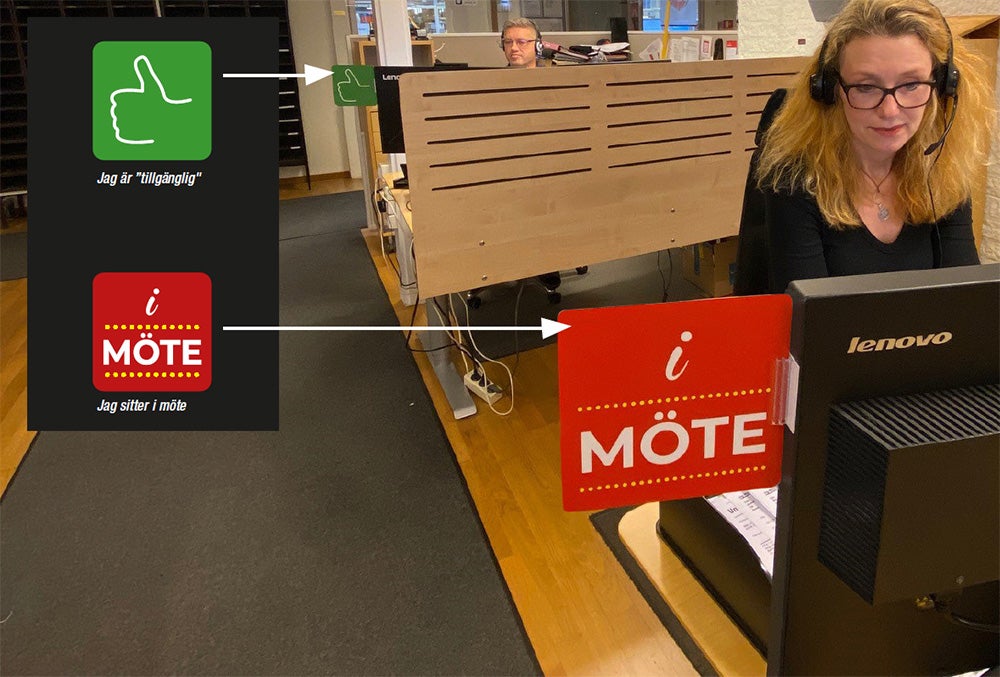 Informationsskylt Arbetsmiljöskylt 150x150 mm