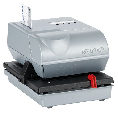 Elektrisk stämpel Reiner 925 datum, tid och textplatta
