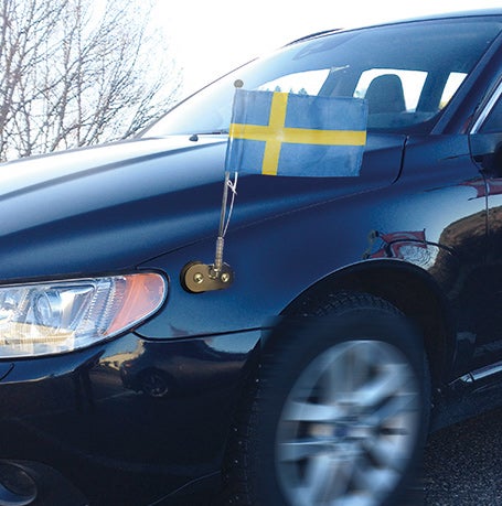 Bilflagga Svensk