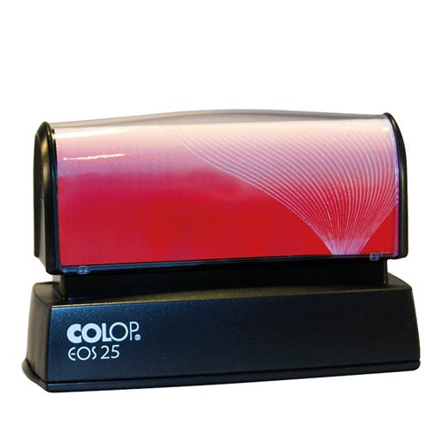 Stämpel 76x15 mm – Colop EOS 25, Röd