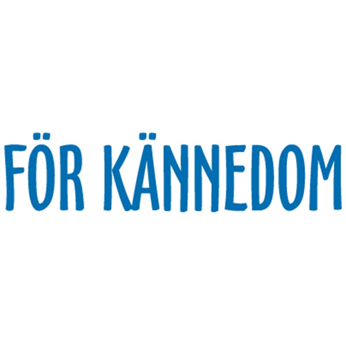 Standardstämpel "För Kännedom" 33x8 mm – Colop Printer Green Line 20/L, Blå