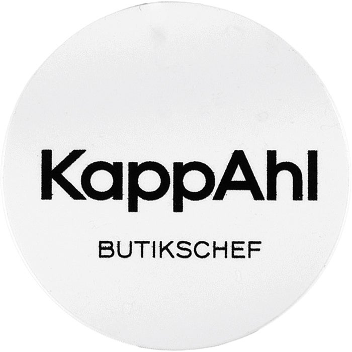 Special plast Vit - 4-färg Namnbricka