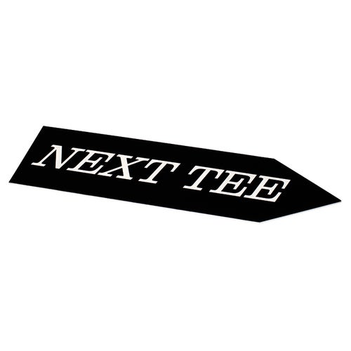 Graverad plastskylt max 150 cm² – Svart/Vit text, 1,6 mm 2-skikt