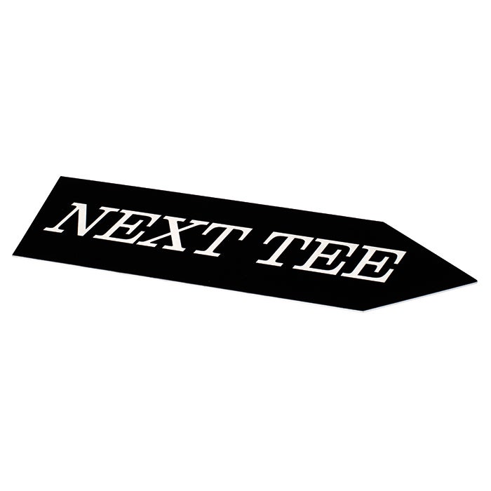 Graverad plastskylt max 150 cm² – Svart/Vit text, 1,6 mm 2-skikt