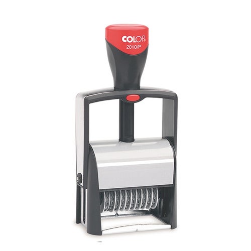Nummerstämpel – Colop Stativ S2010/P, Svart