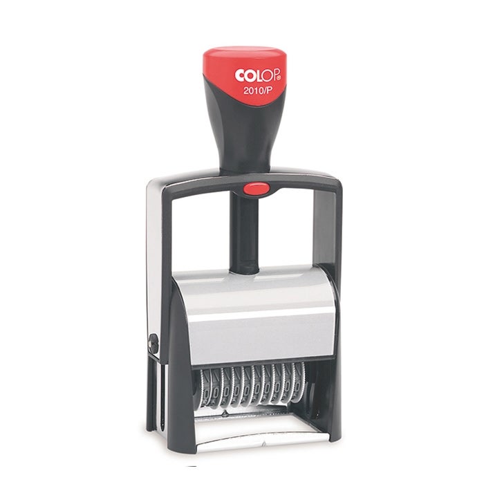 Nummerstämpel – Colop Stativ S2010/P, Svart