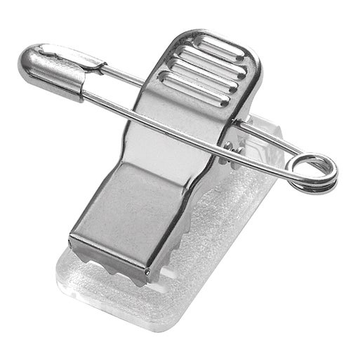 Klämma med säkerhetsnål