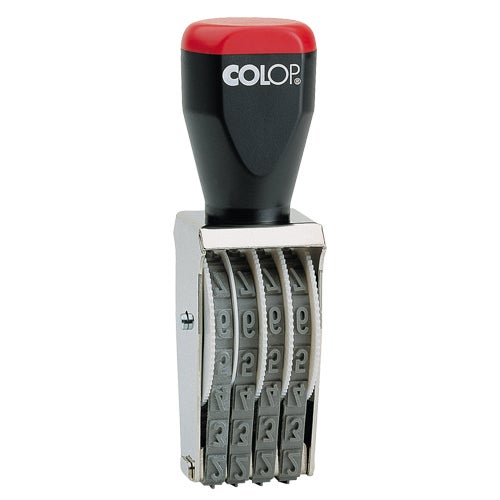 Nummerstämpel 5 mm – Colop 4-Band