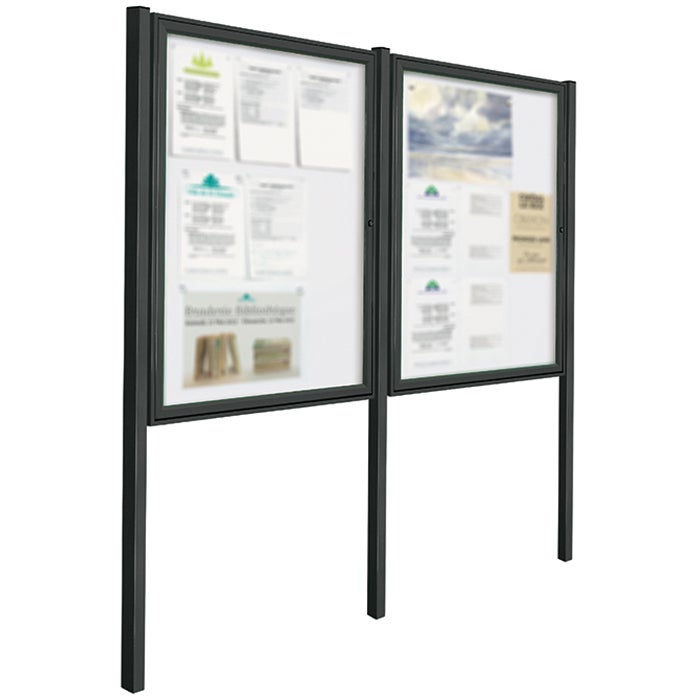 Stolpset Tradition Plus 60x40 mm – svartlackad, gjutning