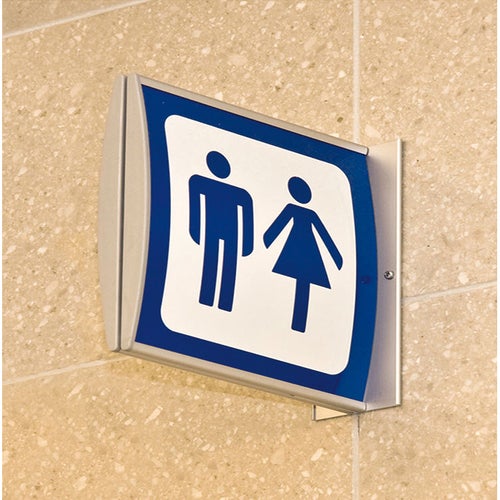 Flaggskylt 148 mm – Konvex