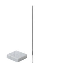 Bordstandarstång 500 mm – med marmorfot