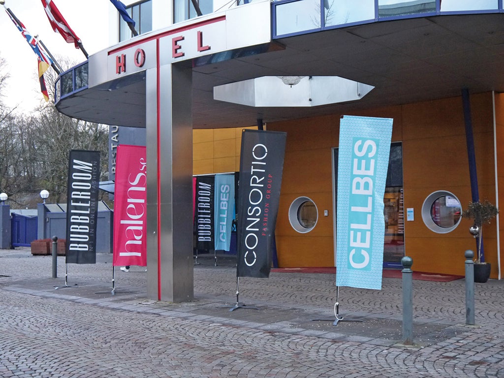 Beachflagga Event 75x240 cm