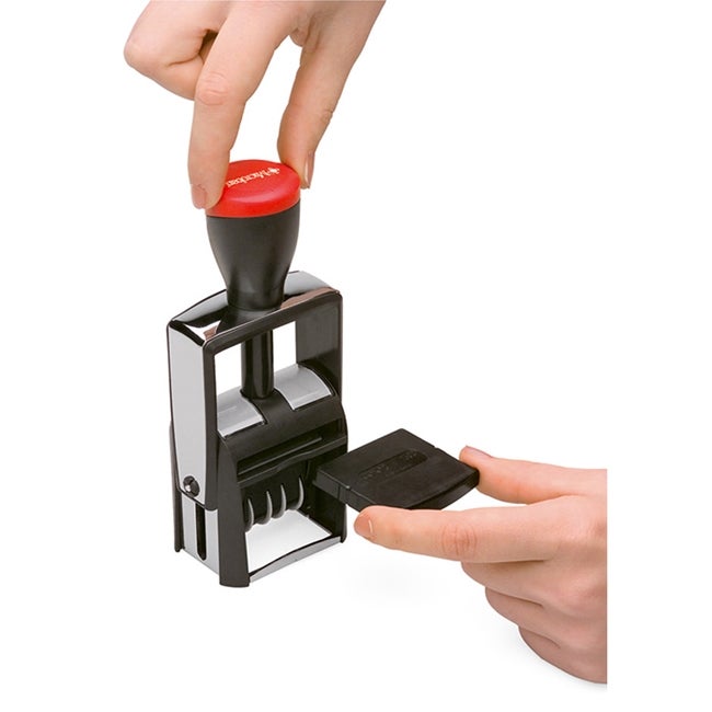 Datumstämpel 58x27 mm – Colop S2460 Stativ, Svart