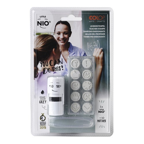 10 Lärarmotiv, svart, Colop A & C Little NIO