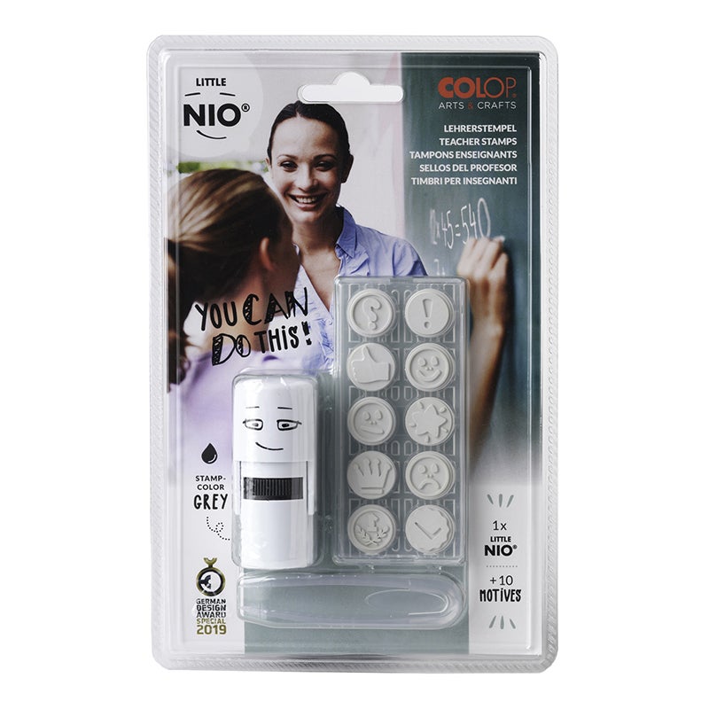 10 Lärarmotiv, svart, Colop A & C Little NIO